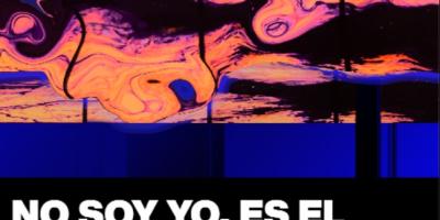 Póster de la exhibición en Centro Cultural San Martín en el marco del Noviembre Electrónico 2021.