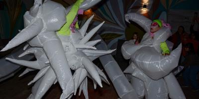 posthumanismo inflable. pipisherman. Mar Museo. 2023