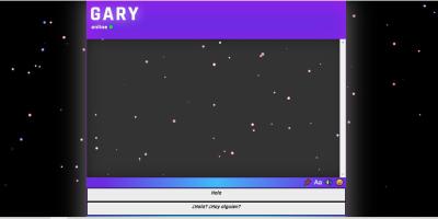 Screenshot de la Web Gary